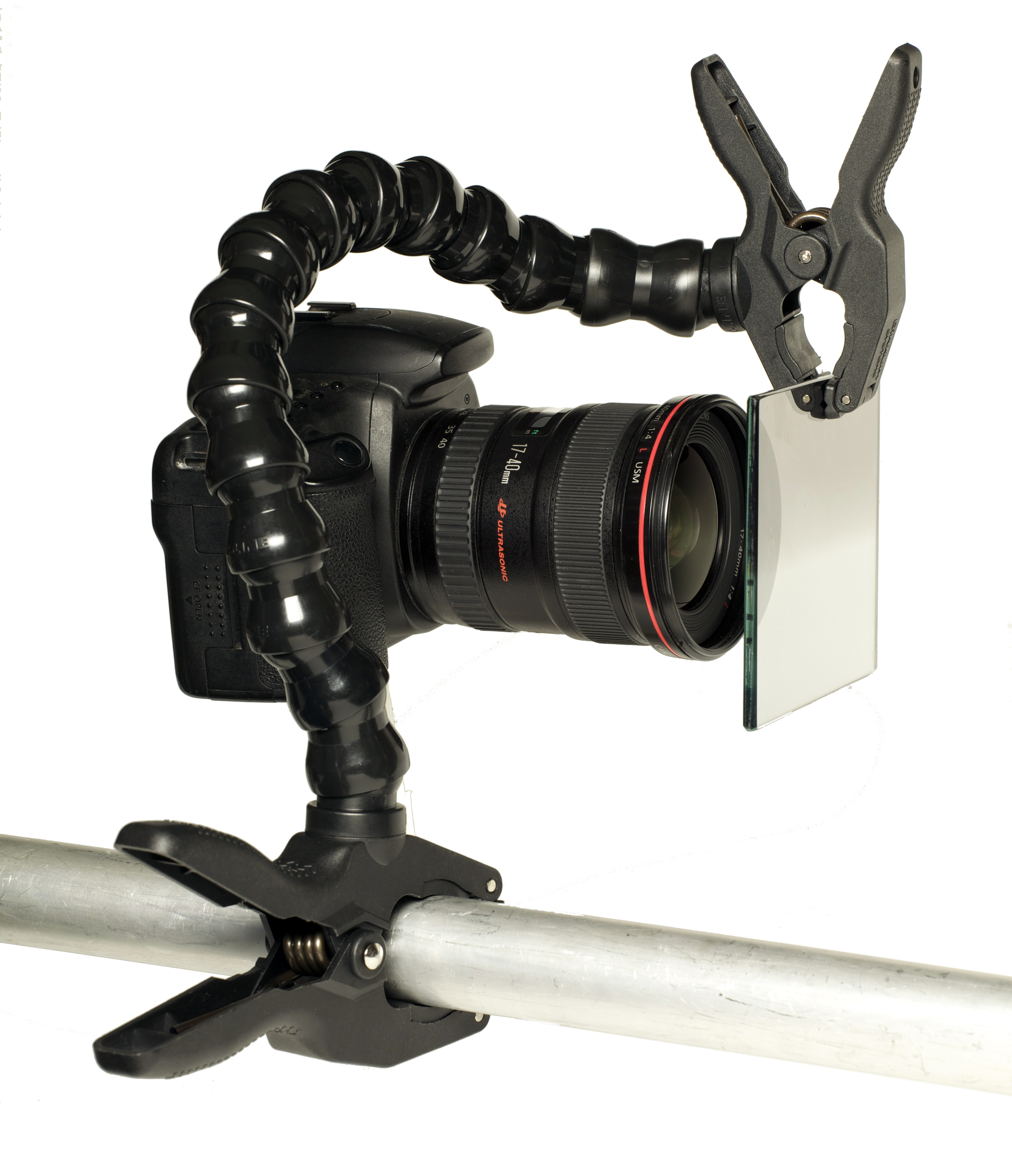 Clamping Top with DSLR